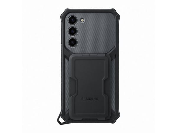 Samsung Rugged Gadget kotelo Galaxy S23+ (musta)