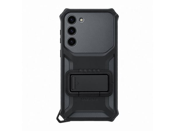 Samsung Rugged Gadget kotelo Galaxy S23+ (musta)