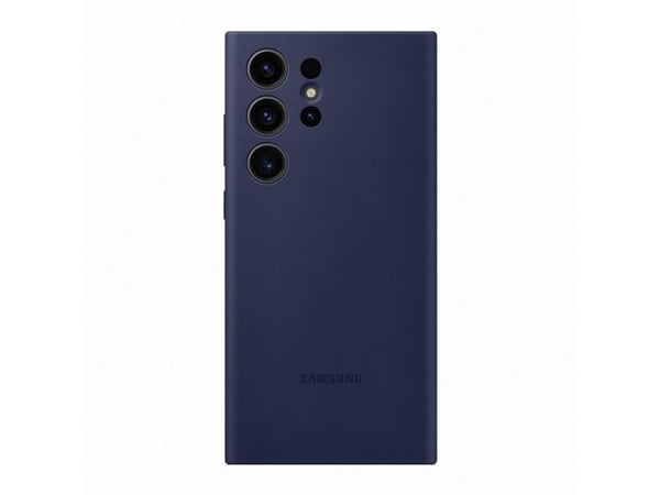 Samsung EF-PS918 - Baksidedeksel for mobiltelefon - silikon - marineblå - for Galaxy S23 Ultra