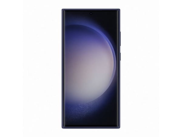 Samsung EF-PS918 - Baksidedeksel for mobiltelefon - silikon - marineblå - for Galaxy S23 Ultra