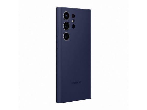 Samsung EF-PS918 - Baksidedeksel for mobiltelefon - silikon - marineblå - for Galaxy S23 Ultra