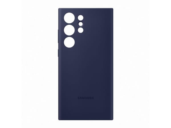 Samsung EF-PS918 - Baksidedeksel for mobiltelefon - silikon - marineblå - for Galaxy S23 Ultra