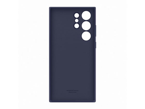 Samsung EF-PS918 - Baksidedeksel for mobiltelefon - silikon - marineblå - for Galaxy S23 Ultra