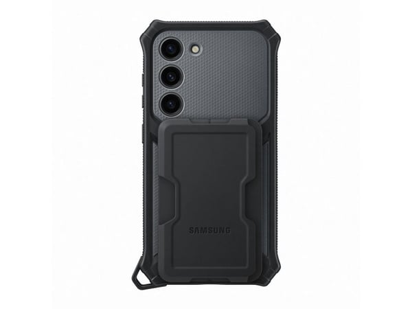Samsung EF-RS911 - Baksidedeksel for mobiltelefon - robust - svart - for Galaxy S23