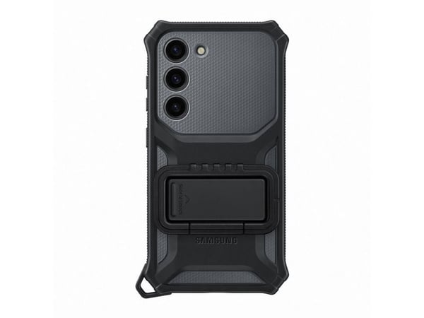Samsung EF-RS911 - Baksidedeksel for mobiltelefon - robust - svart - for Galaxy S23