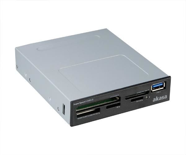 Akasa - Kortleser - 3,5" (Multiformat) - USB 3.0