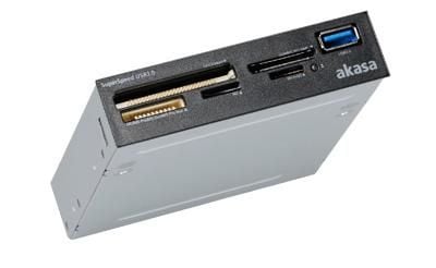 Akasa - Kortleser - 3,5" (Multiformat) - USB 3.0