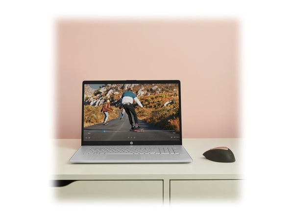HP 17-cn0055ng Notebook 43,9cm (17,3 Zoll) (Intel® Core™ i5-1135G7, 8GB RAM, 512GB SSD, Win11) , German Layout