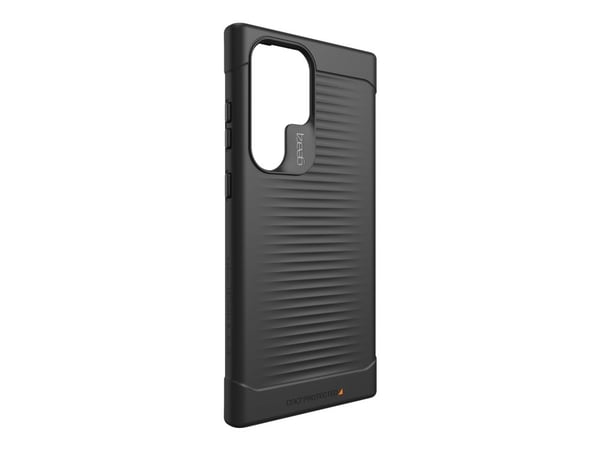 Gear4 Havana - Baksidedeksel for mobiltelefon - antimikrobielt - resirkulert plast, D3O Bio - svart - for Samsung Galaxy S23 Ultra