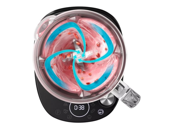 Philips 7000 Series HR3760 - Mikser - 1.8 liter - 1500 W - svart/metallisk
