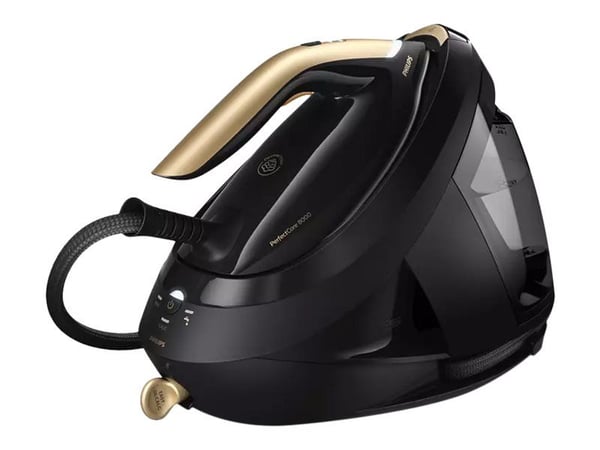 Philips PSG8130/80 Dampstrygning station 2700 W 1,8 L SteamGlide Elite-strygesål Sort, Guld
