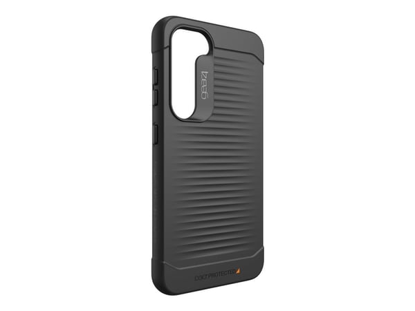 Gear4 Havana - Baksidedeksel for mobiltelefon - antimikrobielt - resirkulert plast, D3O Bio - svart - for Samsung Galaxy S23