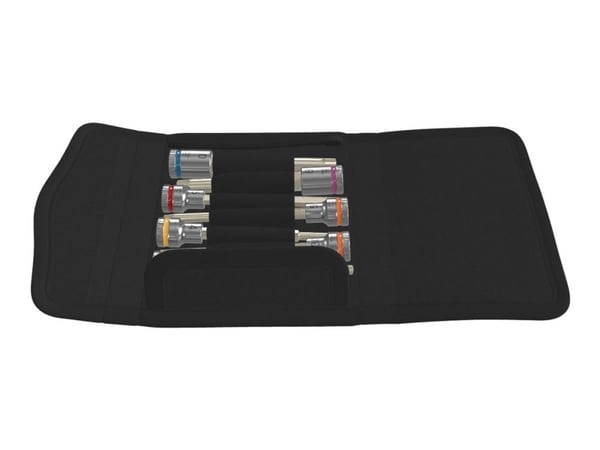 Wera Bicycle Set 8 - Pipenøkkelsett - 7 deler - 3/8" - inn folding bag
