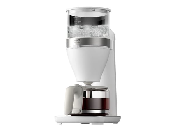 Philips Café Gourmet HD5416/00 Kaffemaskin Vit Kapacitet koppar=15 Glaskanna