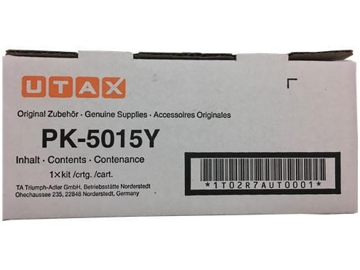 UTAX PK-5015Y, 3000 sider, Gult, 1 stykker UTAX PK-5015Y, 3000 sider, Gult, 1 stykker