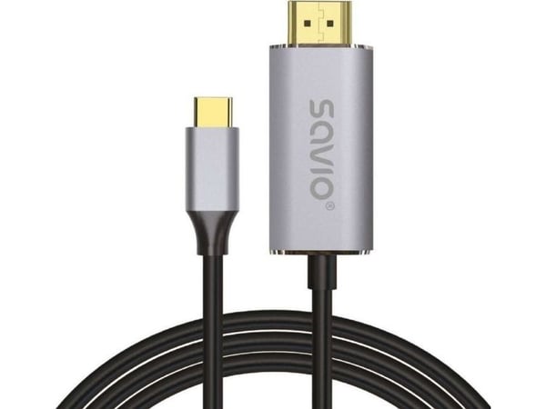 Savio CL-170, 3.2 Gen 2 (3.1 Gen 2), USB Type-C, HDMI-utgang, 4096 x 2160 piksler