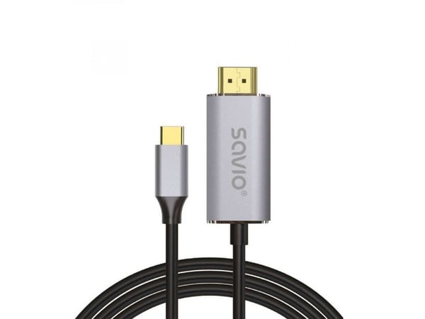 Savio CL-170, 3.2 Gen 2 (3.1 Gen 2), USB Type-C, HDMI-utgang, 4096 x 2160 piksler