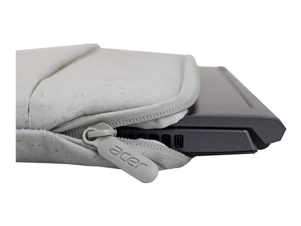 Acer - Fodral för bärbar dator - 15.6" - grå - för Aspire Vero AV15-51, AV15-51 PC Green, AV15-51R; TravelMate Vero TMV15-51