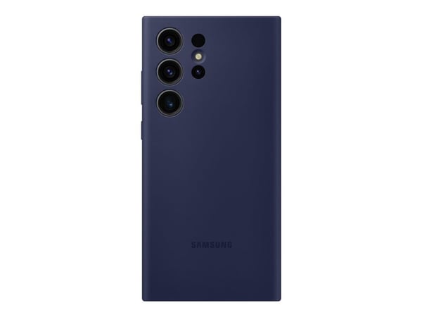 Samsung EF-PS918 - Baksidedeksel for mobiltelefon - silikon - marineblå - for Galaxy S23 Ultra