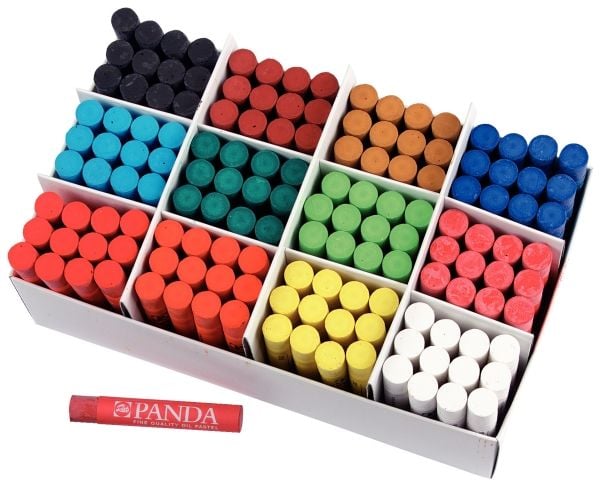 Talens Panda oljepastell stor pakke | 144 stk