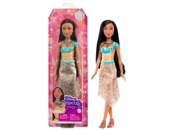 Disney Princess Disney-prinsessa Pocahontas -nukke ja tarvike, Pocahontas-elokuvan innoittama, Muotinukke, Naaras, 3 vuosi/vuosia, Tyttö, 279,4 mm,...
