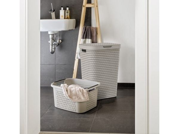 Rotho Country, 55 l, Rektangulær, Plast, Hvit, Hvit, 322 mm