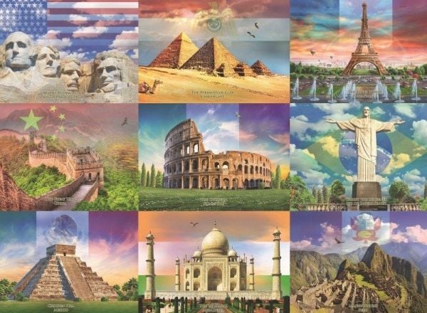 Ravensburger AT, 200 stykker, Verden, 8 år