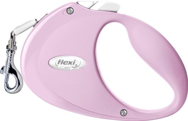 Valp, automatisk bånd, for hund, rosa, 2m, tape