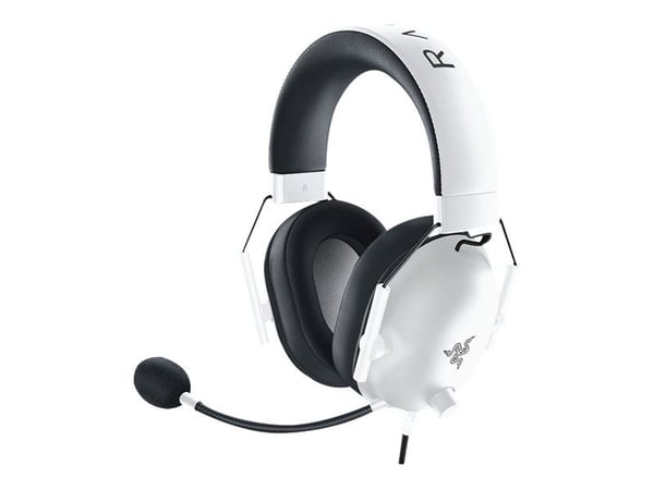 Razer BlackShark V2 X - Hodesett - full størrelse - kablet - 3,5 mm jakk - lydisolerende - kvarts