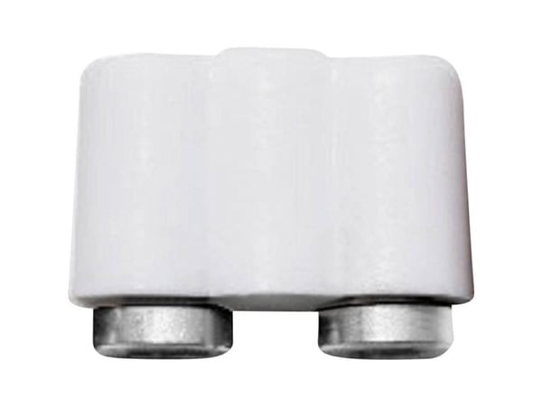 BELI-BECO 61/17ws miniatyr laboratorietilkobling kobling, rett stift-diameter: 2,6 mm hvit 1 stk