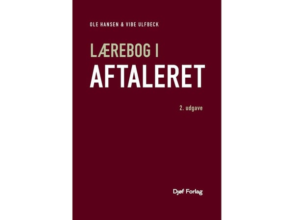 Lærebog i aftaleret | Ole Hansen, Vibe Ulfbeck | Kieli: Tanska