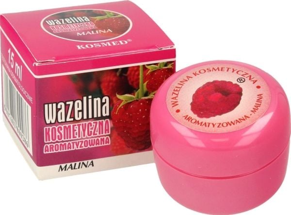 Kosmed Vaseline med duft - Raspberry 15 ml