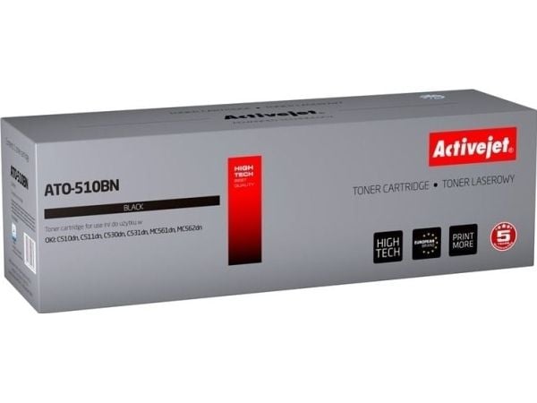 Activejet ATO-510BN (erstatning OKI 44469804; Supreme; 5000 sider; sort)