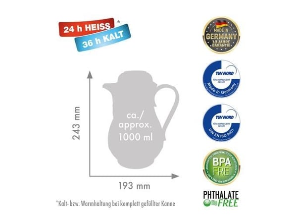 ROTPUNKT 330-16-04-0, 1 l, Cherry (fruit), 24 h, 36 h, 193 mm, 243 mm