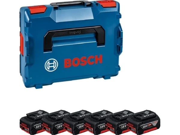 Bosch GBA - Batteri 6 x - Li-Ion - 4 Ah