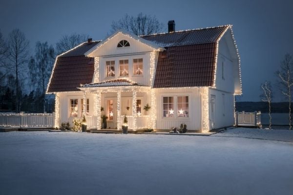 Håndverk 4800-007, Garland, Plast, Sort