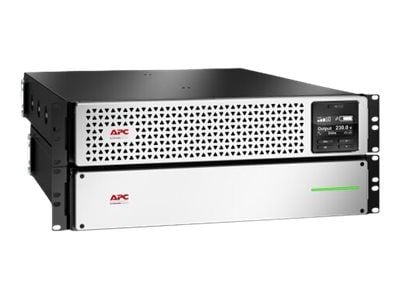 APC Smart-UPS On-Line - UPS (kan monteres i rack) - AC 220/230 V - 2700 watt - 3000 VA - USB - utgangskontakter: 8 - 4U - 1.83 m kabel - svart, sølv