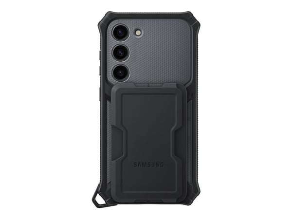 Samsung EF-RS911 - Baksidedeksel for mobiltelefon - robust - svart - for Galaxy S23