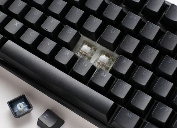 Ducky One 3 Classic Black/White TKL Gaming Tastatur, RGB LED - MX-Black (US)