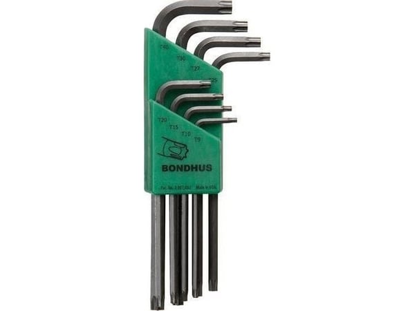 Bondhus sett stjerne-Torx TX 9–40 lange [8 stk.]