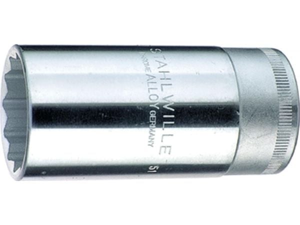 STAHLWILLE 03020030, 1 stk, 12-punkts, Rustfritt stål, Rustfritt stål, 83 mm, 341 g