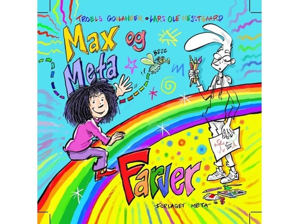 Max og Meta - Farger | Troels Gollander og Lars-Ole Nejstgaard | Språk: Dansk
