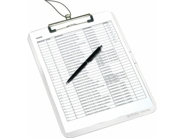 Herlitz 11205697, A4, Läpinäkyvä, 80 arkkia, Metalli, Muovi, Polystyreeni, 1 kpl