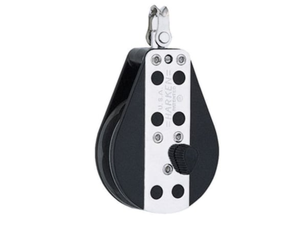 Harken 3 tommer hexaratchet-blokk - svirvel, styrbo