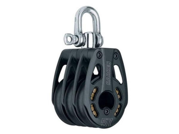 Harken Black Magic Air blokk 57 mm trippel