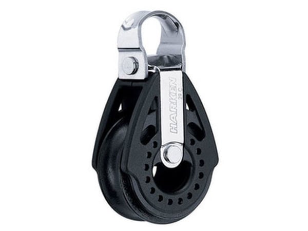 Harken Carbo blokk 29 mm enkelt, 90 grader, bøyle