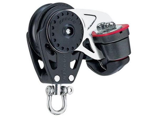 Harken Carbo-blokk 40 mm enkel, Carbo-Cam Cam-Cle