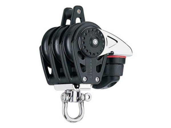Harken Carbo-blokk 40 mm trippel, svirvel, hunsvot