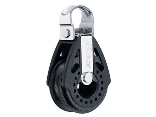 Harken Carbo Block 40 mm enkel, 90° bøyle