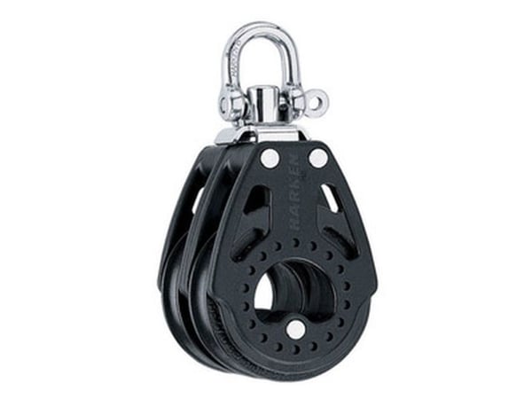 Harken Carbo blokk 75 mm dobbel, sving